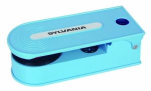 Sylvania Turntable Record Player with USB Encoding Light blue