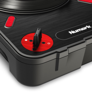 Numark PT01 Scratch Portable Turntable with Built-In DJ Scratch Switch scratch switch
